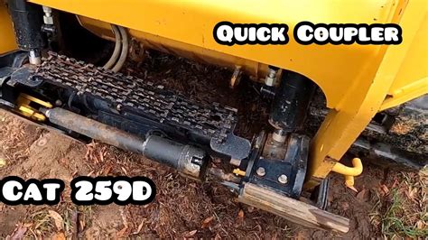 cat skid steer hydraulic quick attach not working|skidsteer quick attach hydraulics problems.